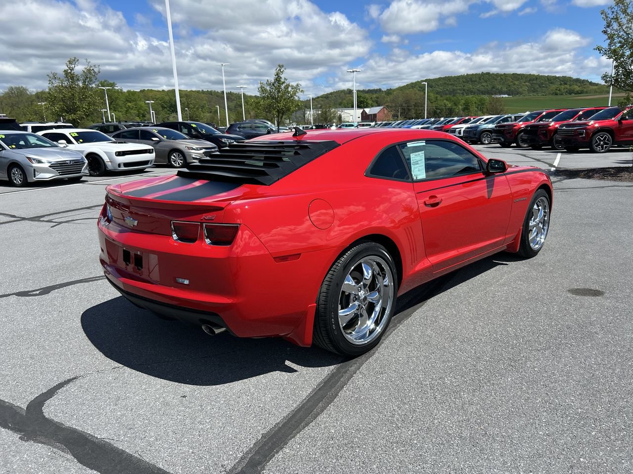 Used 2012 Chevrolet Camaro LS w/ Black Hockey Stripe Package RWD image 7