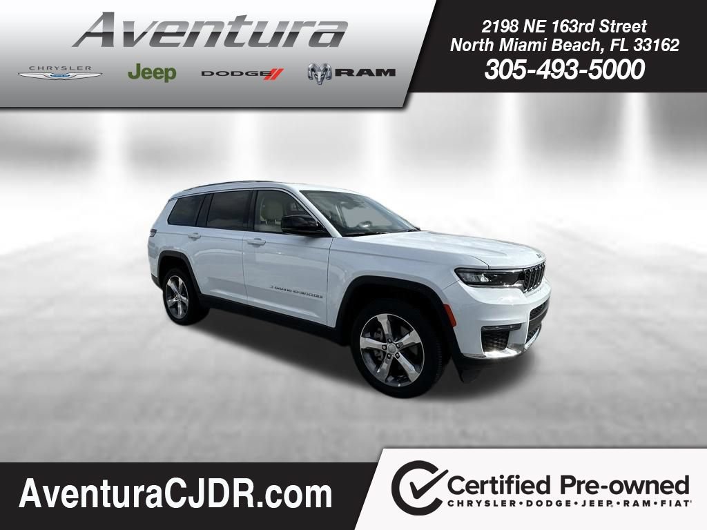 Certified 2022 Jeep Grand Cherokee L Limited RWD 360° Tour