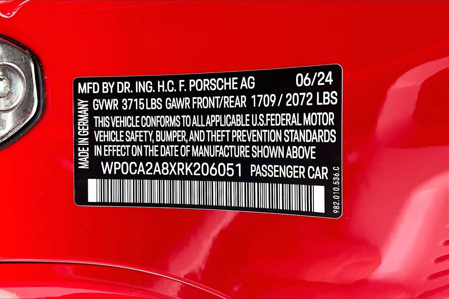 Used 2024 Porsche 718 Boxster RWD image 29