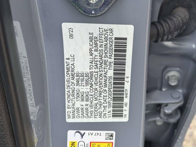 Certified 2023 Honda Civic Sport image 16