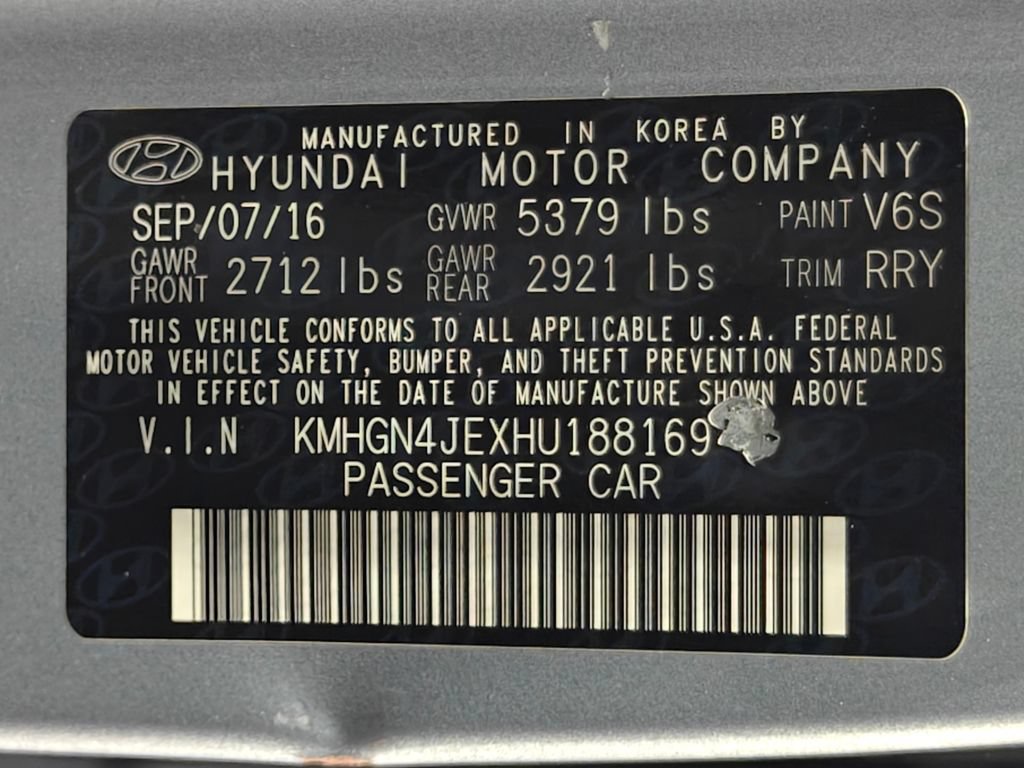 Used 2017 Genesis G80 3.8 RWD image 57