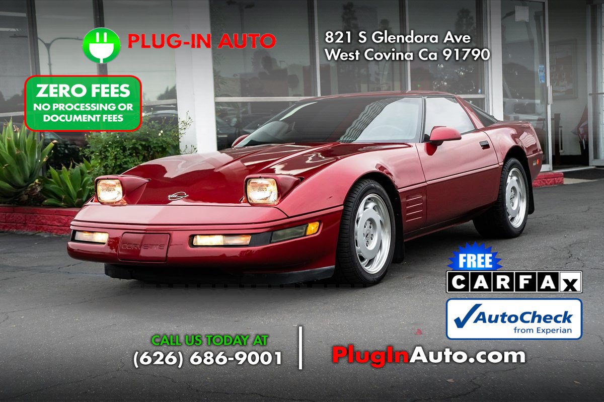Used 1991 Chevrolet Corvette Coupe RWD image 1
