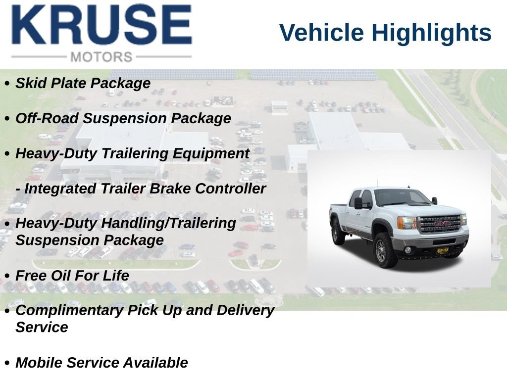 Used 2013 GMC Sierra 2500 SLT w/ Suspension Package, Off-Road AWD/4WD image 10