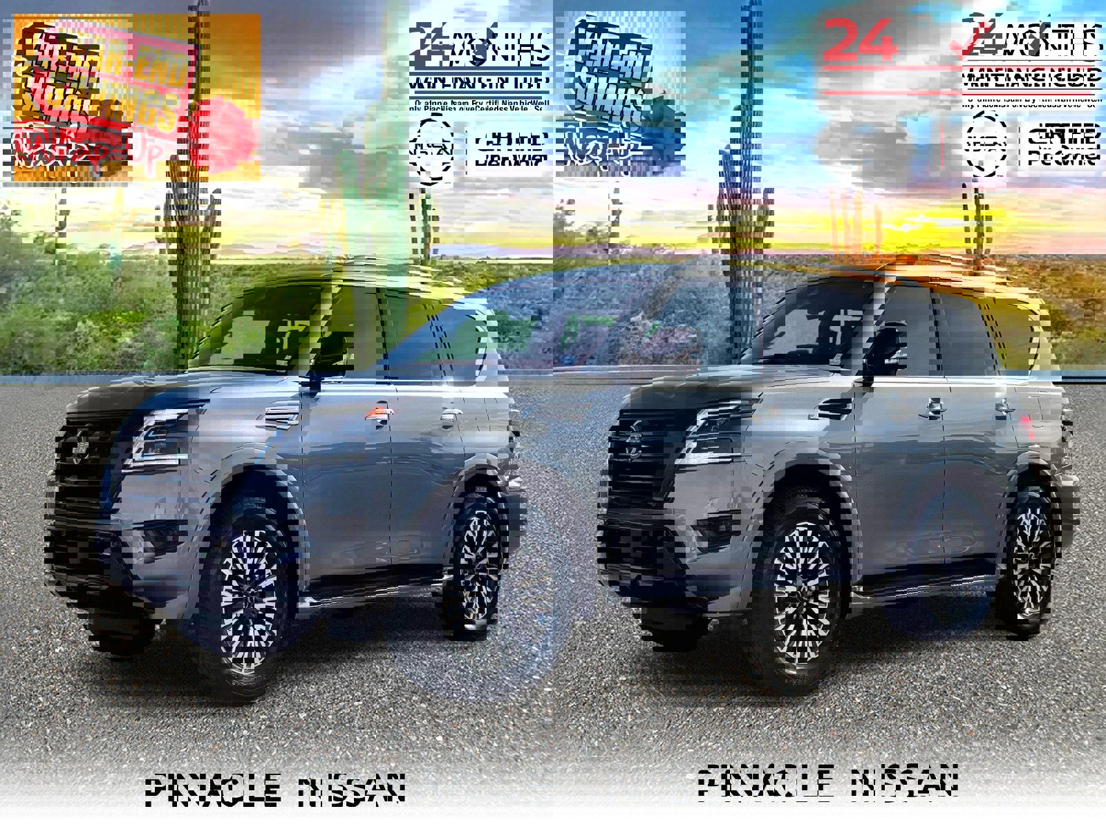 Certified 2024 Nissan Armada SL w/ Midnight Edition Package image 1