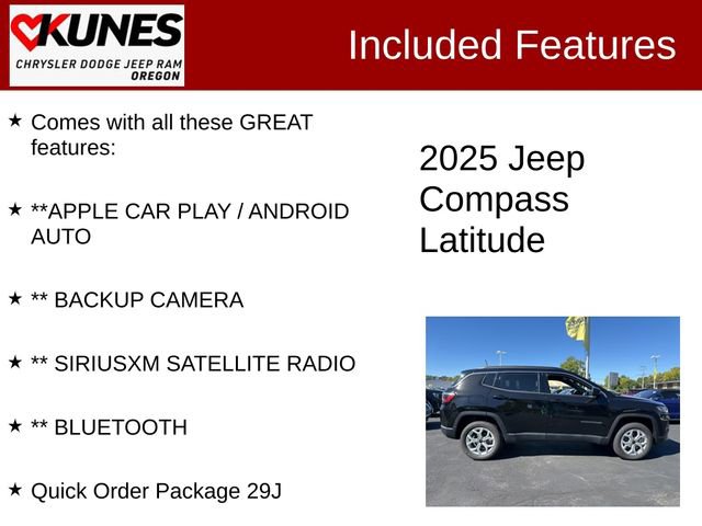 New 2025 Jeep Compass Latitude image 2