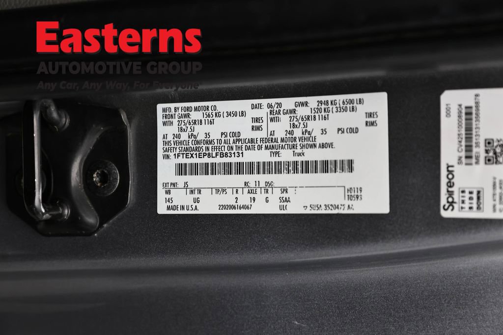 Used 2020 Ford F150 XLT w/ Equipment Group 302A Luxury image 36