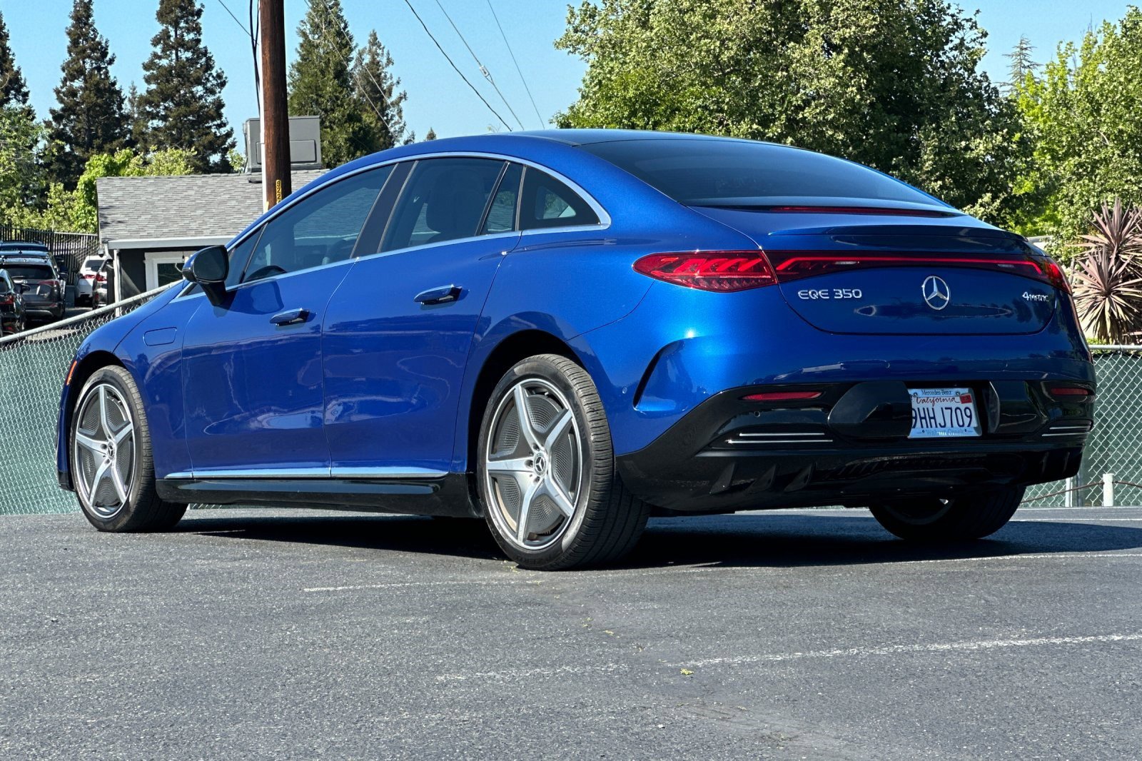 Used 2023 Mercedes-Benz EQE 350+ 4MATIC Sedan image 3