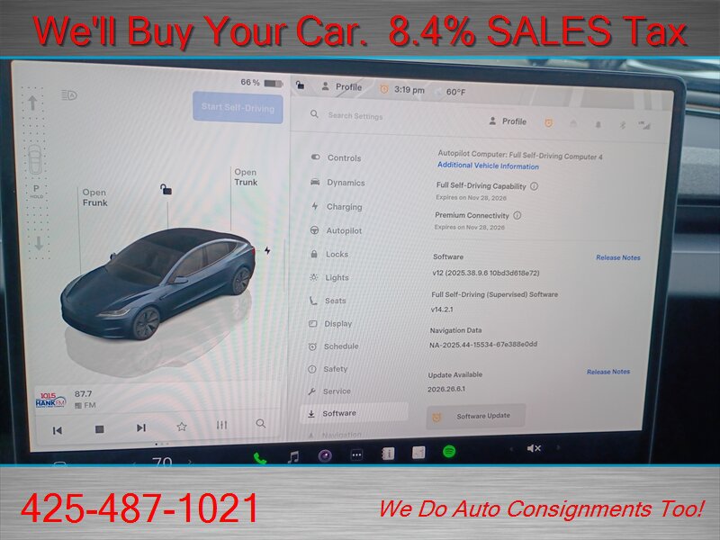 Used 2026 Tesla Model 3 RWD image 24