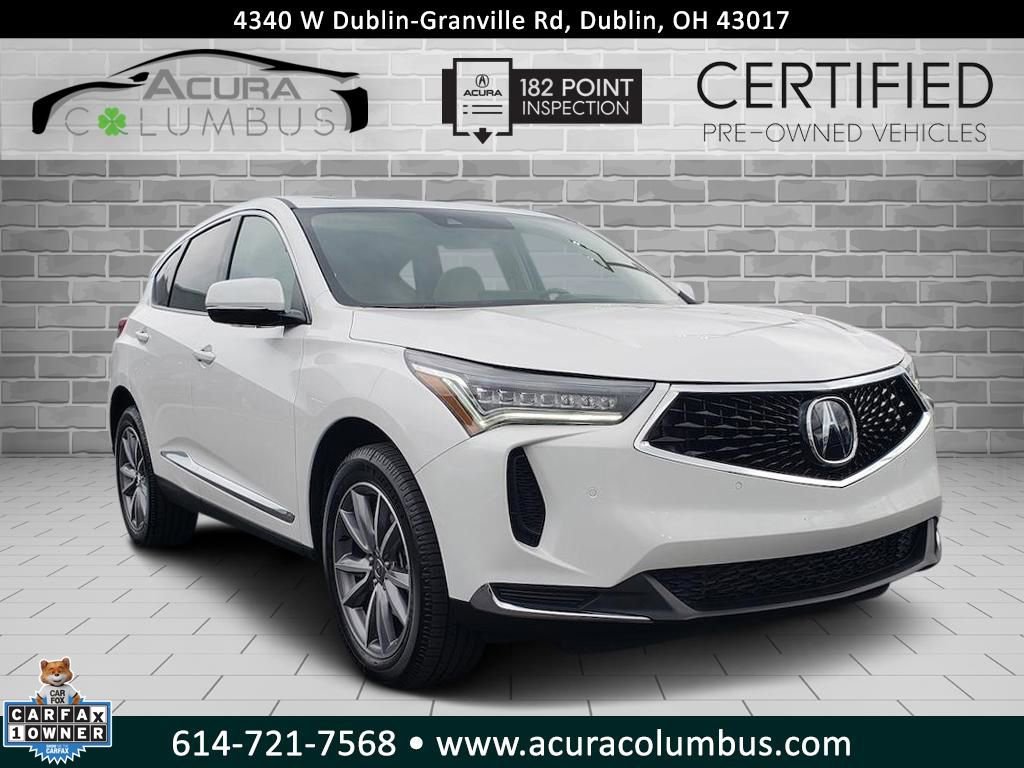 Certified 2023 Acura RDX w/ Technology Package image 1