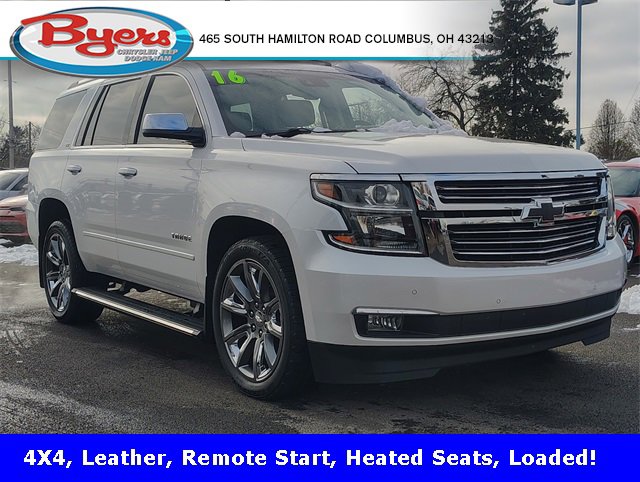 Used 2016 Chevrolet Tahoe LTZ w/ Max Trailering Package