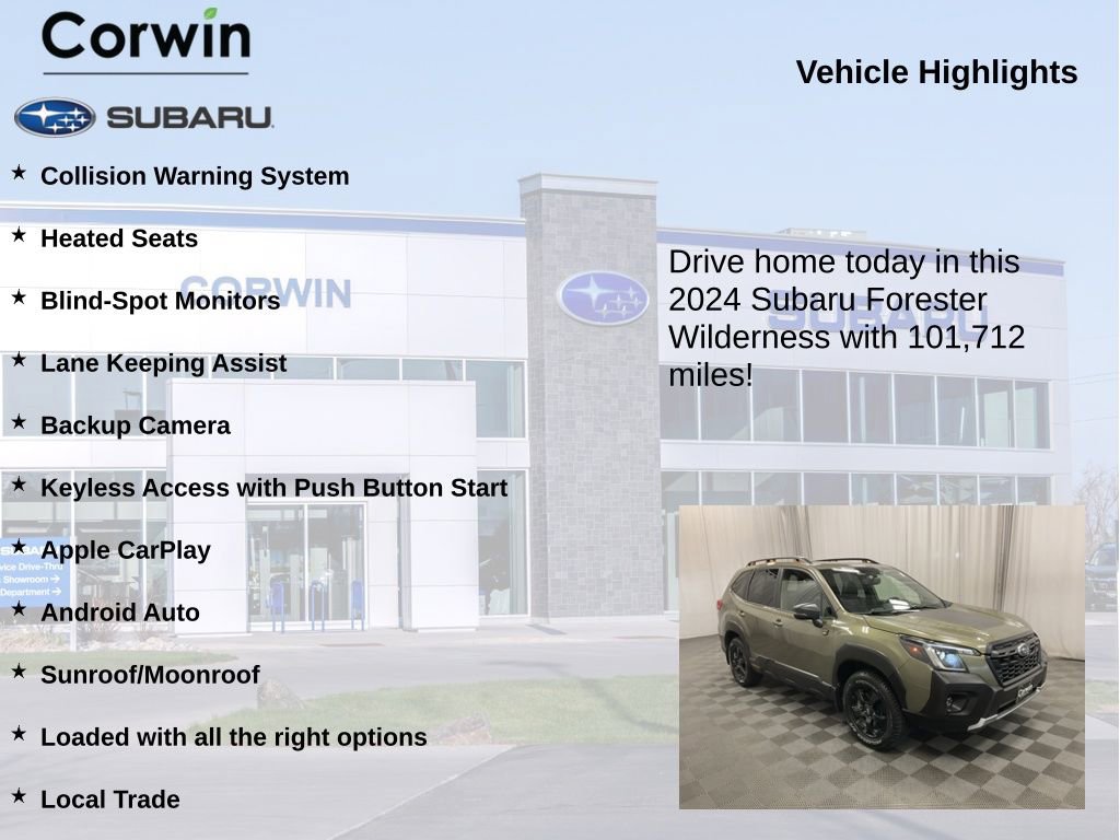 Used 2024 Subaru Forester Wilderness AWD/4WD image 6