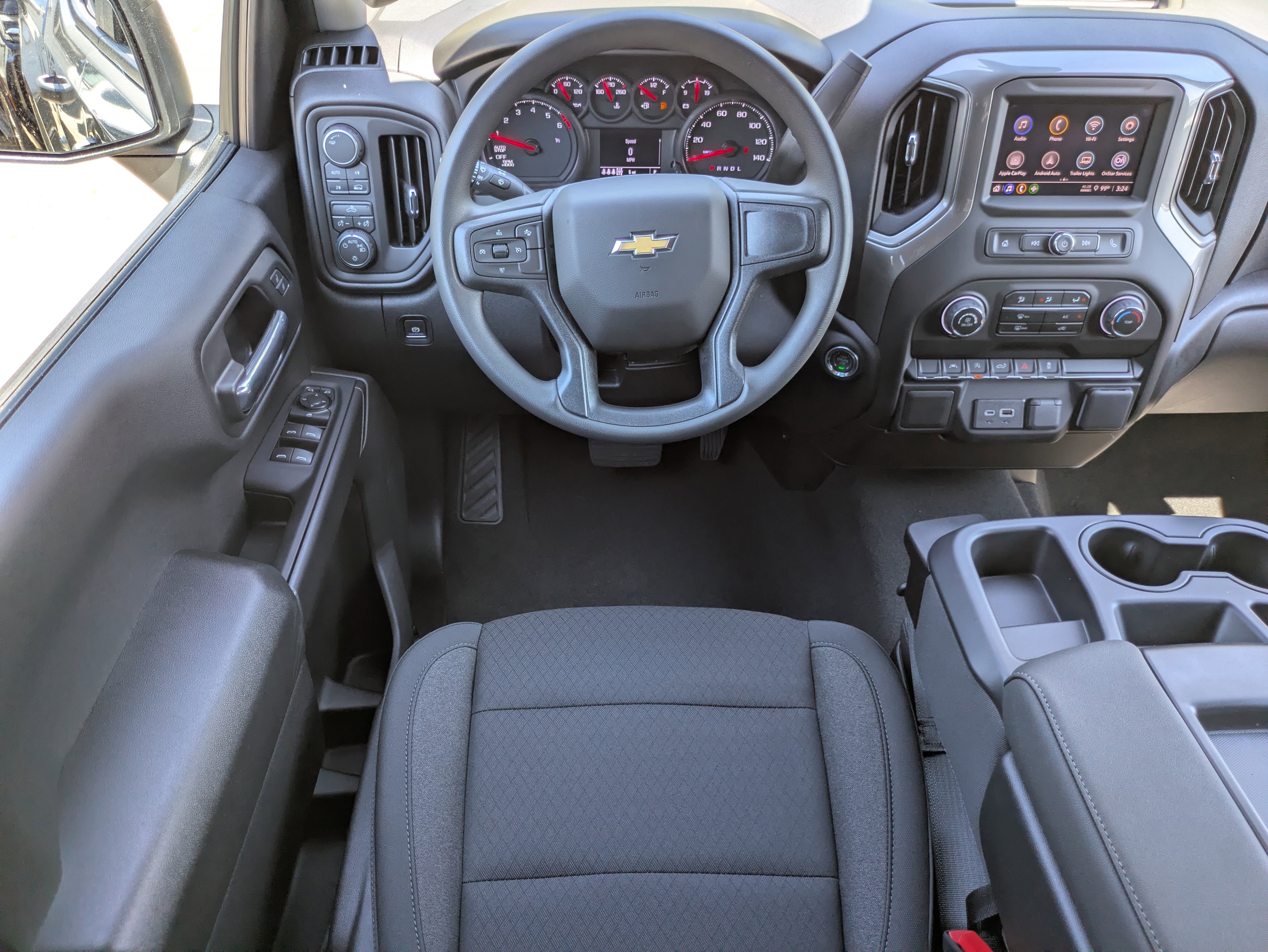 New 2026 Chevrolet Silverado 1500 Custom w/ Turbomax Blackout Package AWD/4WD image 4
