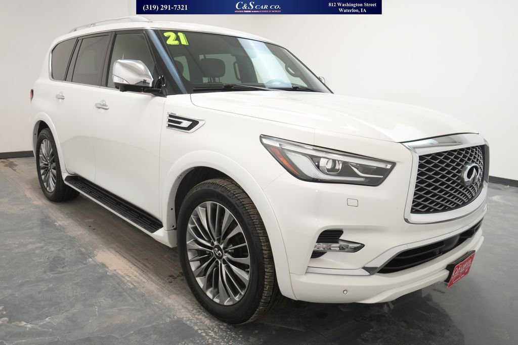 Used 2021 INFINITI QX80 Sensory w/ Cargo Package image 1