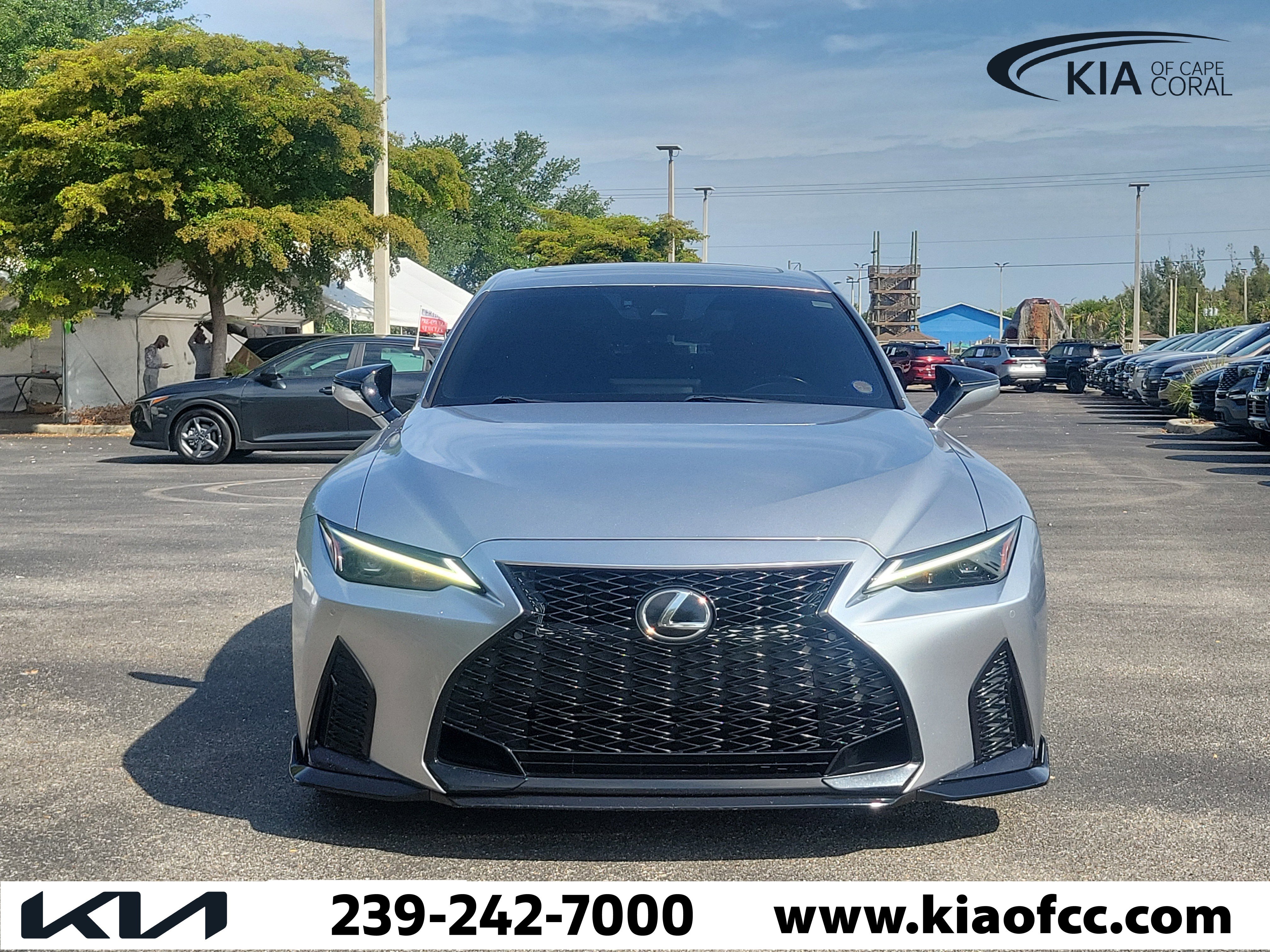Used 2022 Lexus IS 350 F Sport w/ Navigation Package RWD image 2