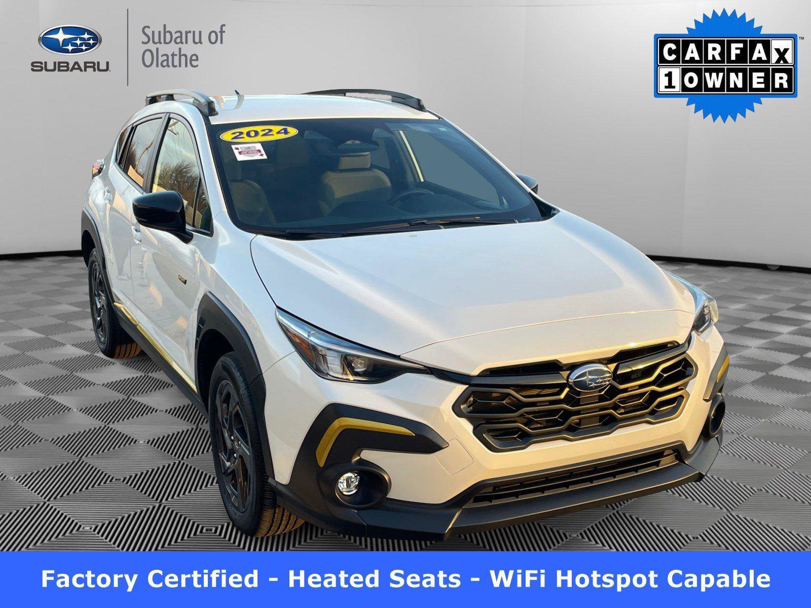 Certified 2024 Subaru Crosstrek 2.5i Sport w/ Crosstrek Mirror Package