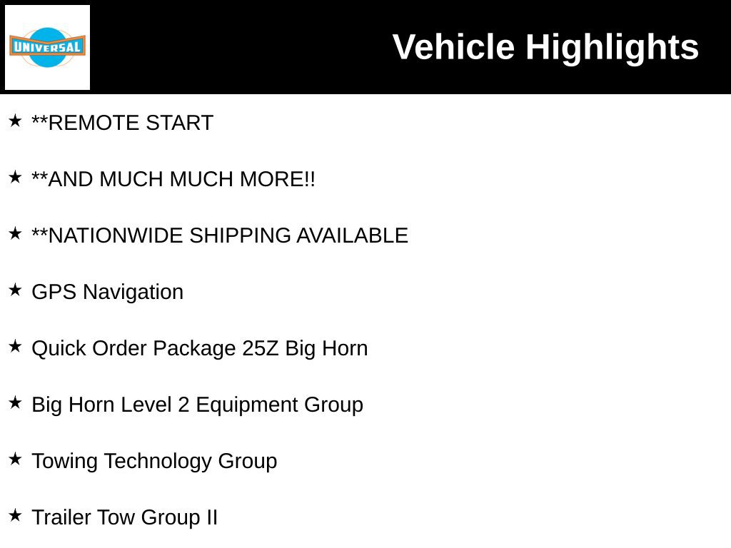 New 2027 RAM 1500 Big Horn AWD/4WD image 9