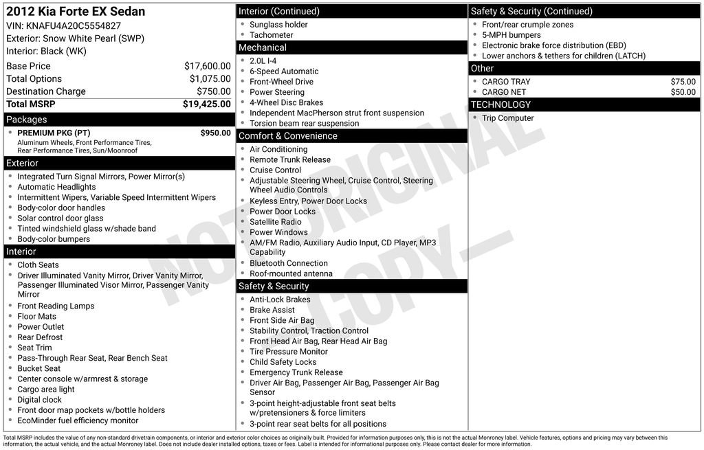 Used 2012 Kia Forte EX w/ Premium Pkg FWD image 36