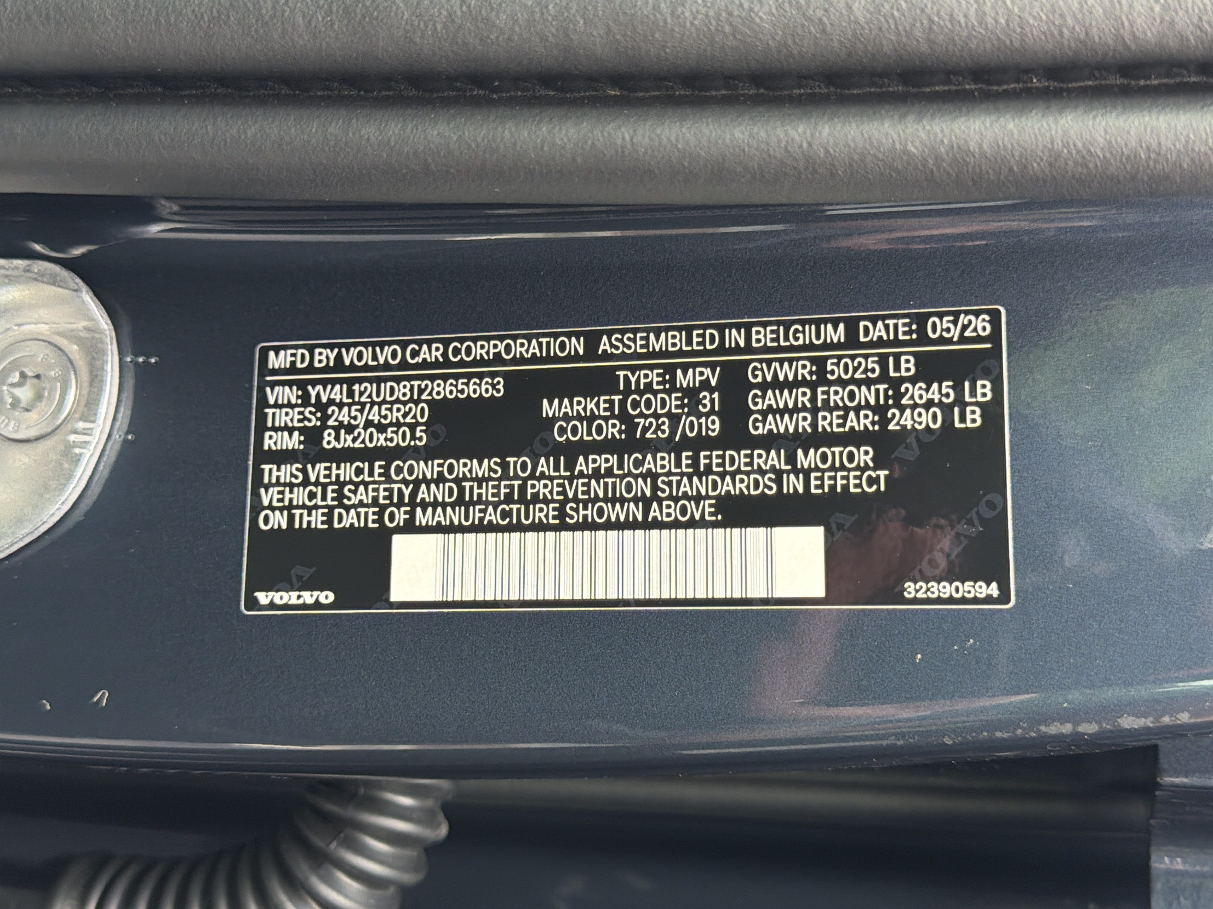 New 2026 Volvo XC40 B5 Ultra w/ Protection Package Premier AWD/4WD image 37