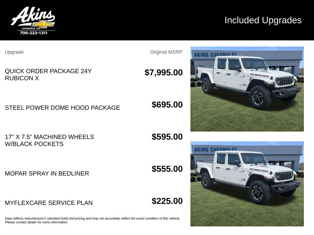 Used 2026 Jeep Gladiator Rubicon AWD/4WD image 5