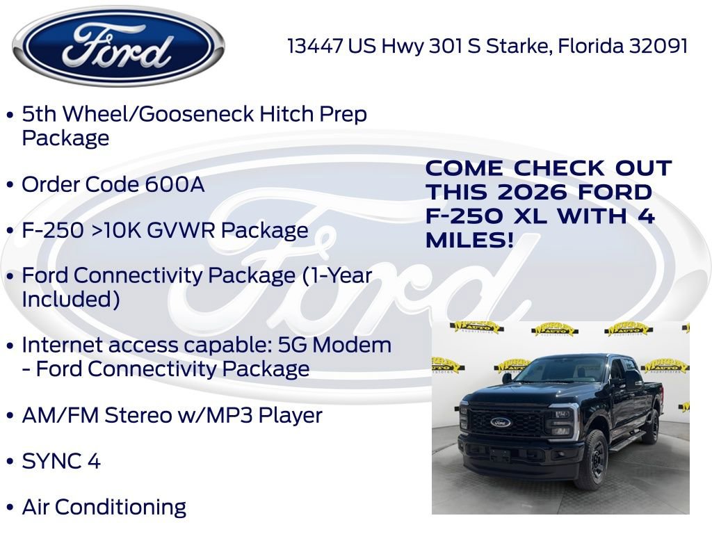 New 2026 Ford F250 XL w/ STX Appearance Package image 20