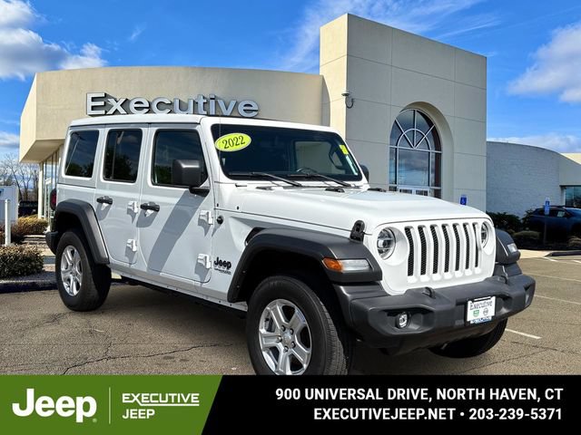 Used 2022 Jeep Wrangler Unlimited Sport w/ Sun And Sound Package AWD/4WD image 1