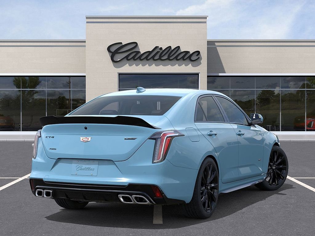 New 2026 Cadillac CT4 V w/ LPO, ONYX Package image 4