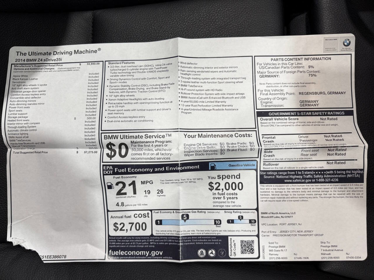 Used 2014 BMW Z4 sDrive35i image 28