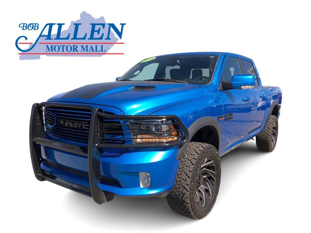 Used 2018 RAM 1500 Sport w/ Hydro Blue Sport Package AWD/4WD image 1