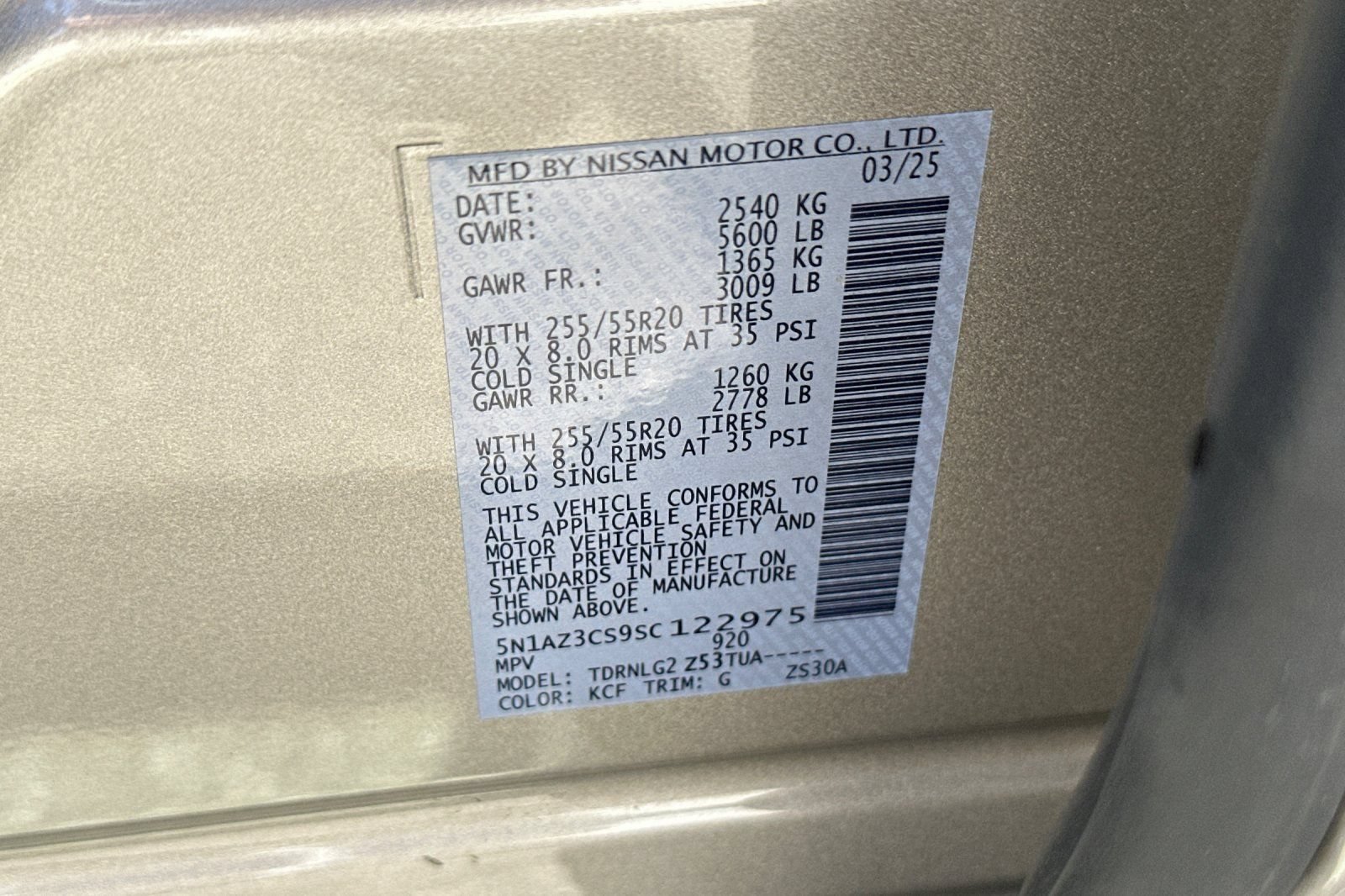 Used 2025 Nissan Murano SL AWD/4WD image 29