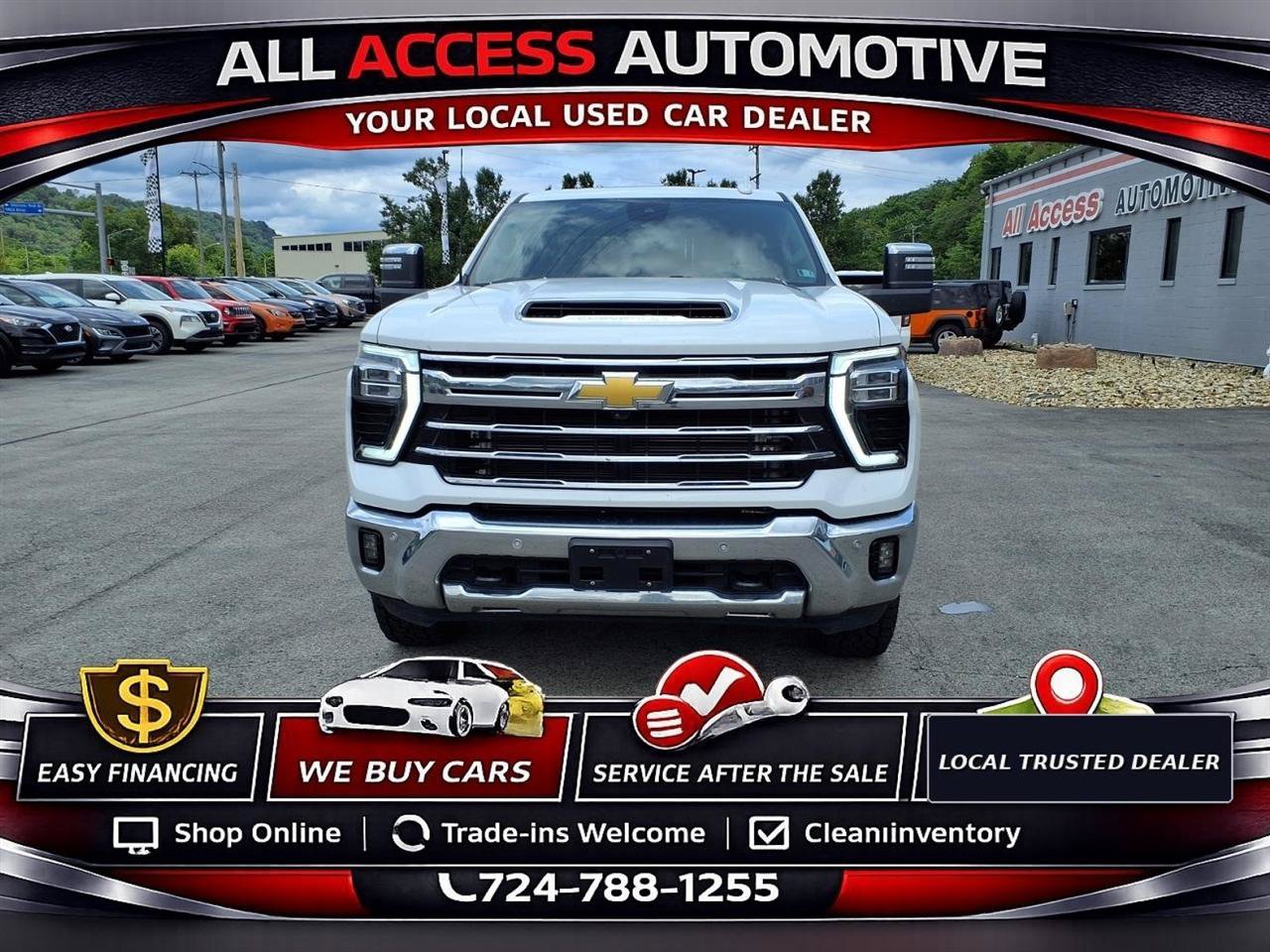 Used 2025 Chevrolet Silverado 2500 LTZ w/ LTZ Premium Package AWD/4WD image 2