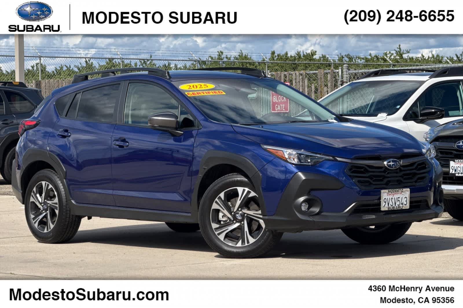 Certified 2025 Subaru Crosstrek 2.5i Premium