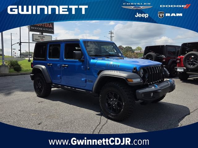 Used 2023 Jeep Wrangler Unlimited w/ Cold Weather Group AWD/4WD image 1
