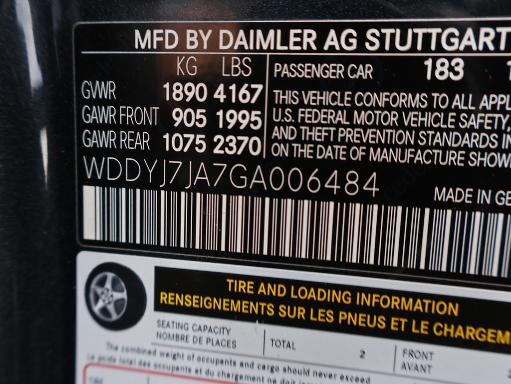 Used 2016 Mercedes-Benz AMG GT S w/ Lane Tracking Package image 34