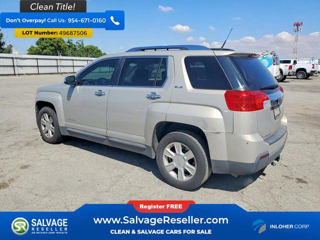 Used 2012 GMC Terrain SLE w/ LPO, Chrome Package FWD image 3