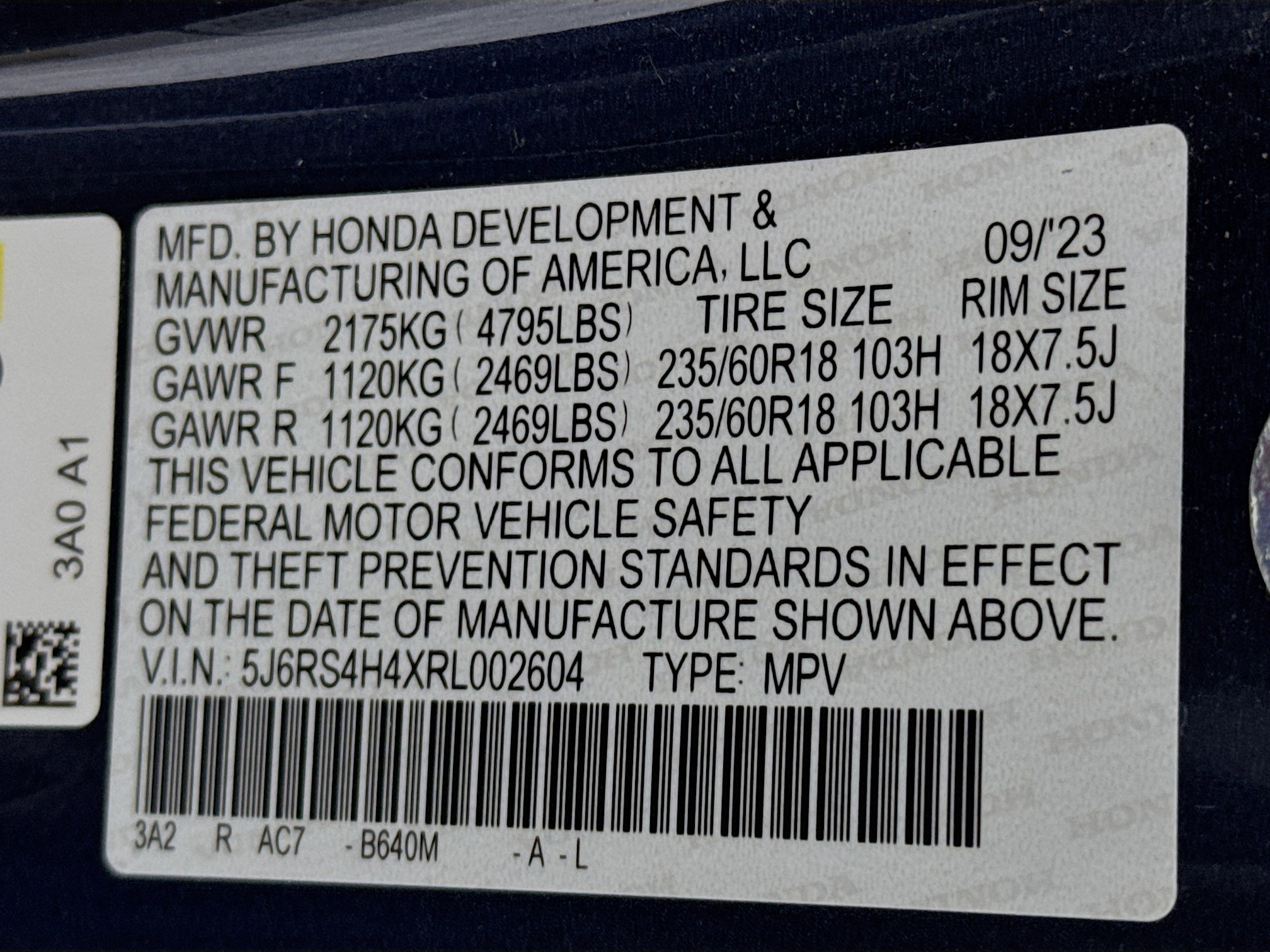 Certified 2024 Honda CR-V EX image 31