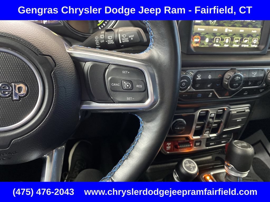 Used 2022 Jeep Wrangler Unlimited Rubicon 4xe w/ Cold Weather Group AWD/4WD image 21