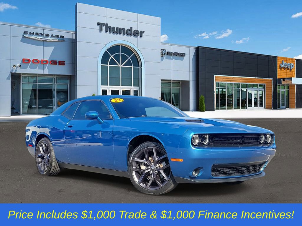 Certified 2022 Dodge Challenger SXT w/ Blacktop Package