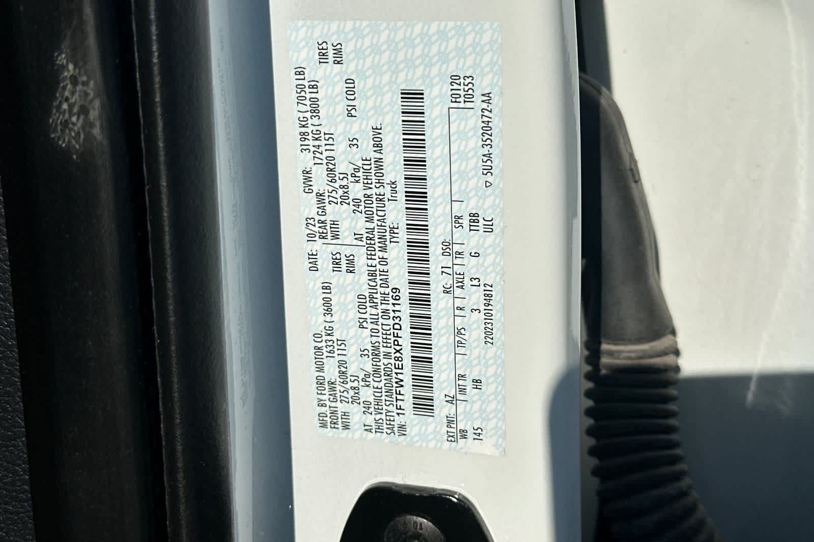 Used 2023 Ford F150 Lariat w/ Equipment Group 502A High AWD/4WD image 33