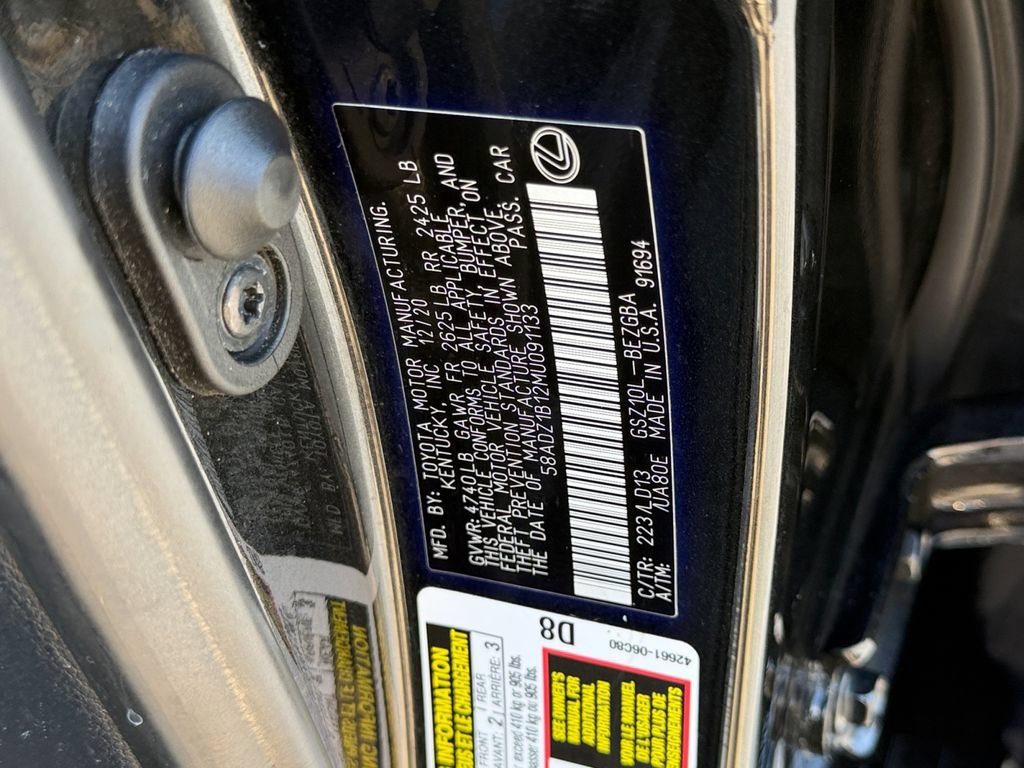 Used 2021 Lexus ES 350 w/ Premium Package FWD image 27