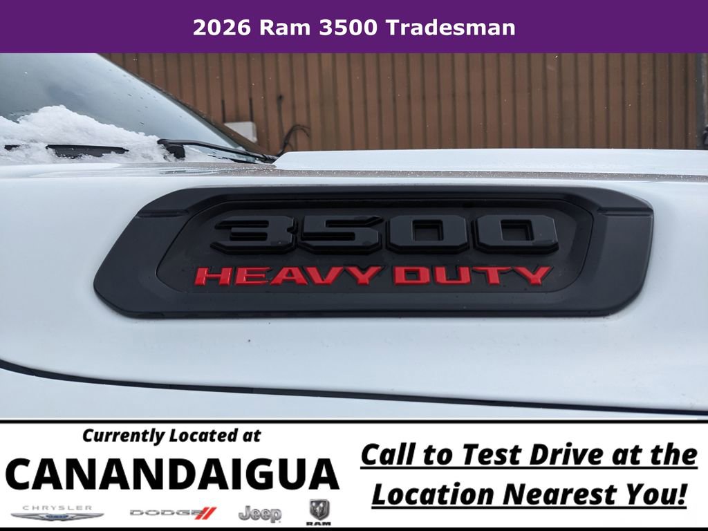 New 2026 RAM 3500 Tradesman w/ Bed Convenience Group AWD/4WD image 32