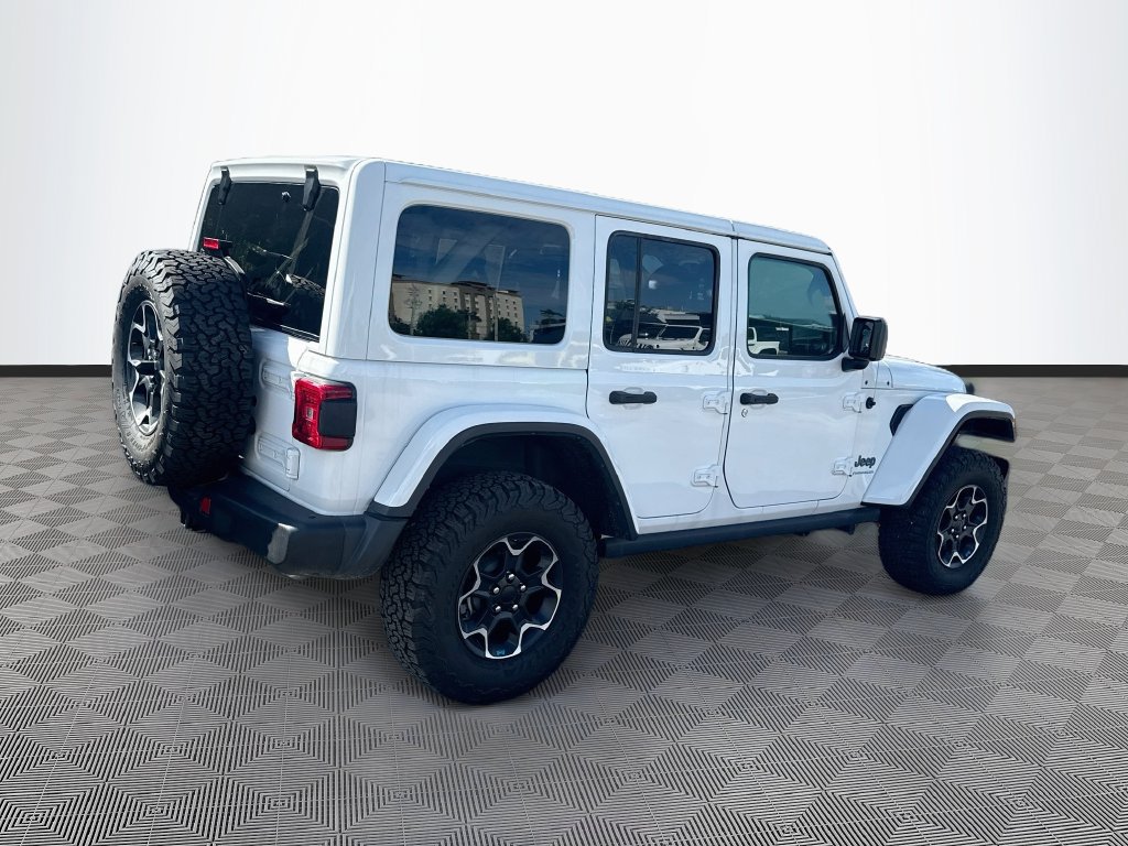 Certified 2023 Jeep Wrangler Unlimited Rubicon 4xe w/ Steel Bumper Group AWD/4WD image 6