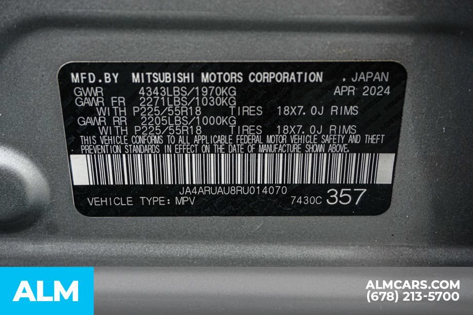Used 2024 Mitsubishi Outlander Sport SE AWD/4WD image 56
