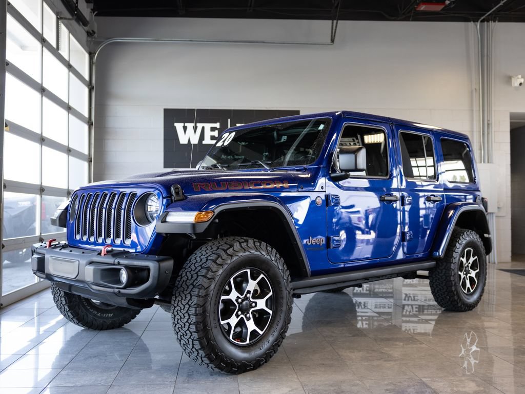 Used 2020 Jeep Wrangler Unlimited Rubicon AWD/4WD image 2