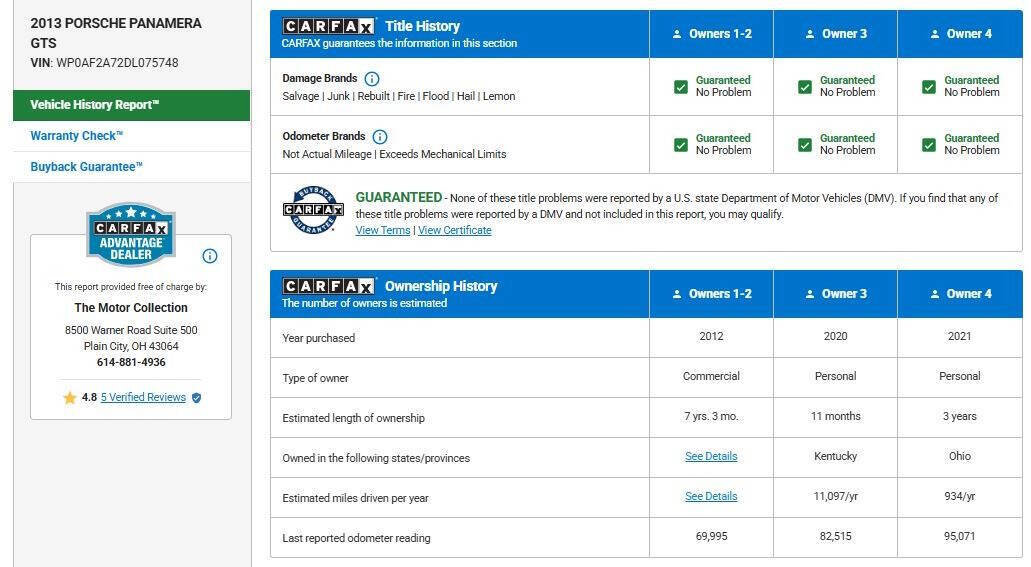 Used 2013 Porsche Panamera GTS image 13