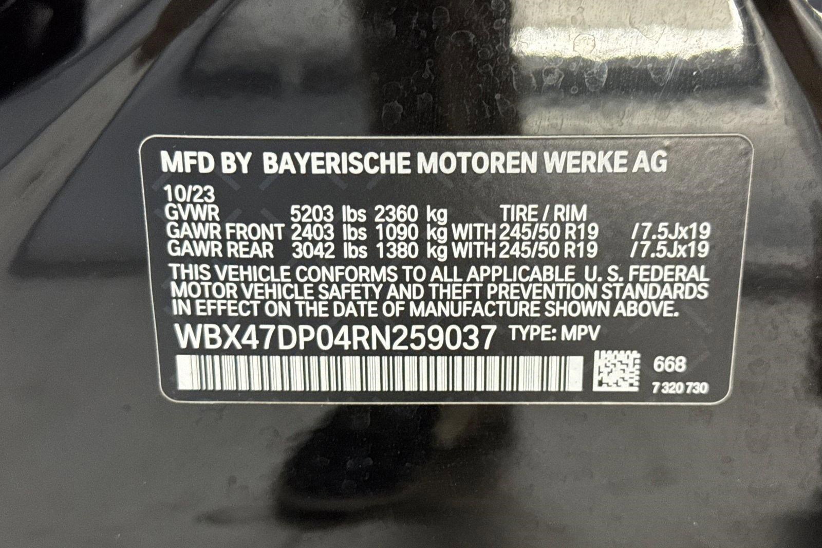 Used 2024 BMW X3 sDrive30i w/ Convenience Package w/ZPA RWD image 22