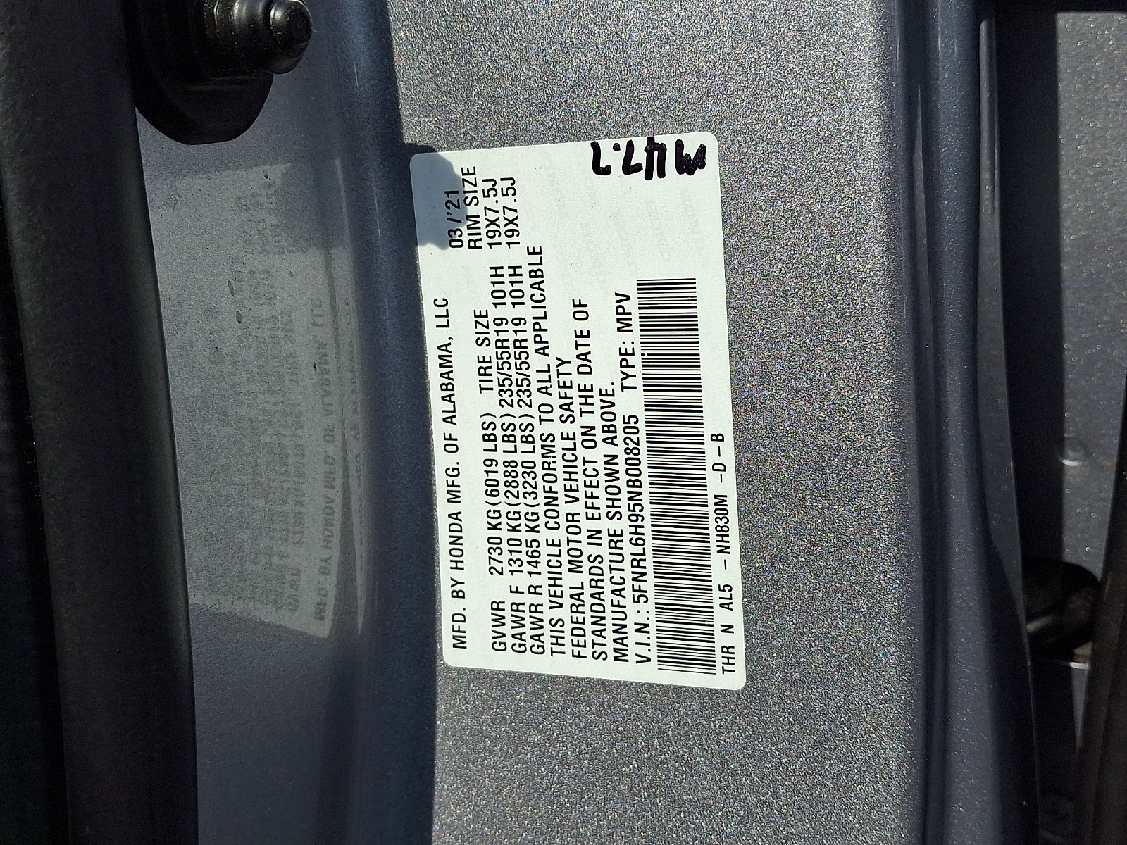 Certified 2022 Honda Odyssey Elite image 21