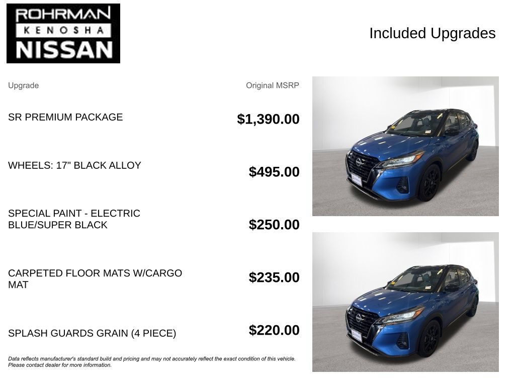 Used 2023 Nissan Kicks SR w/ SR Premium Package FWD image 4
