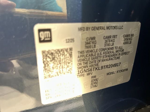 Certified 2026 Chevrolet Tahoe High Country AWD/4WD image 33