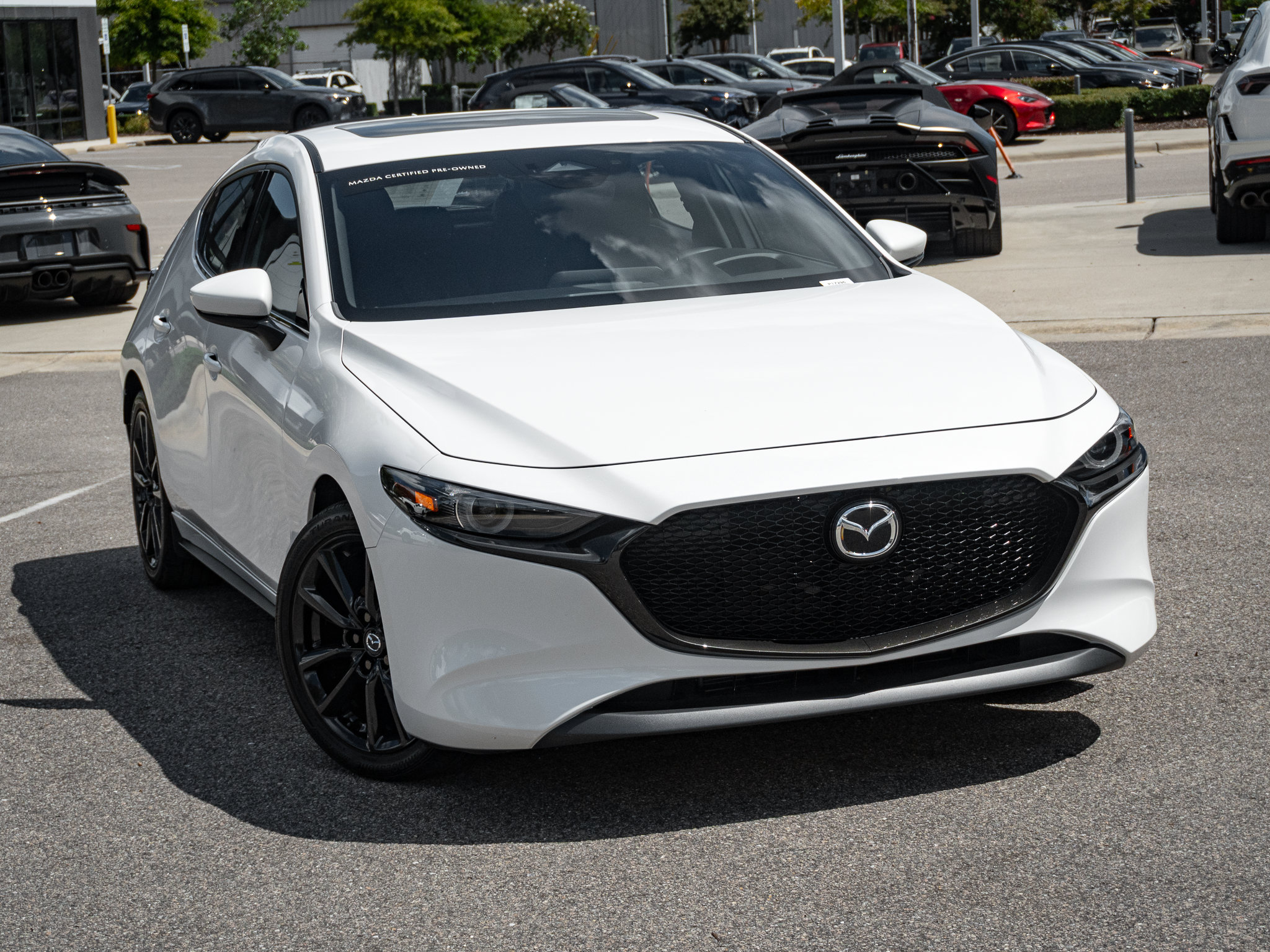 Certified 2025 MAZDA MAZDA3 2.5 S Hatchback w/ Premium Pkg FWD image 2