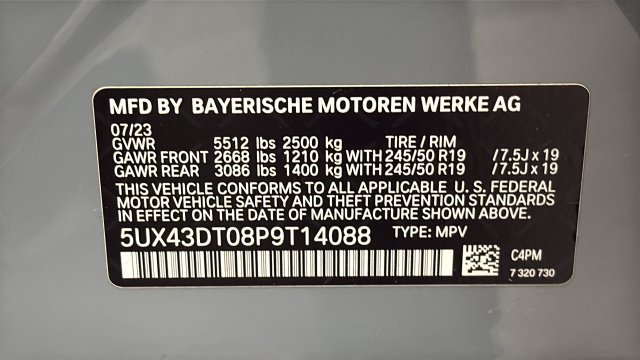 Used 2023 BMW X4 M40i w/ Premium Package AWD/4WD image 26